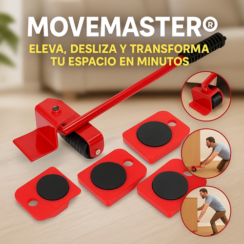 MOVEMASTER® ELEVA, DESLIZA Y TRANSFORMA TU ESPACIO EN MINUTOS