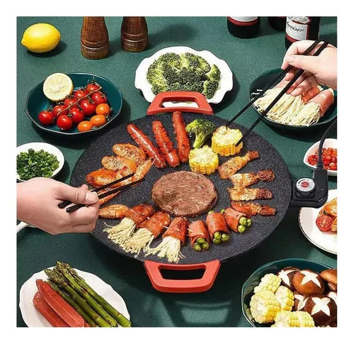 MAXGRILL® 100%ELECTRICA, PORTÁTIL Y LISTA PARA ASAR