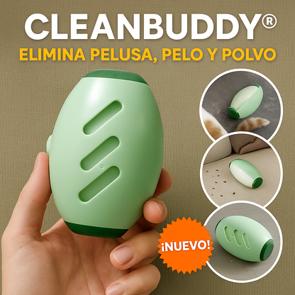 CLEANBUDDY® ELIMINA PELUSA, PELO Y POLVO AL INSTANTE