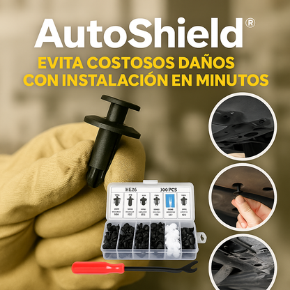 AUTOSHIELD® EVITA COSTOSOS DAÑOS CON INSTALACION EN MINUTOS