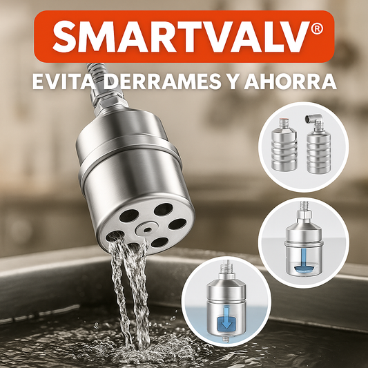 SMARTVALV® EVITA DERRAMES Y AHORRA