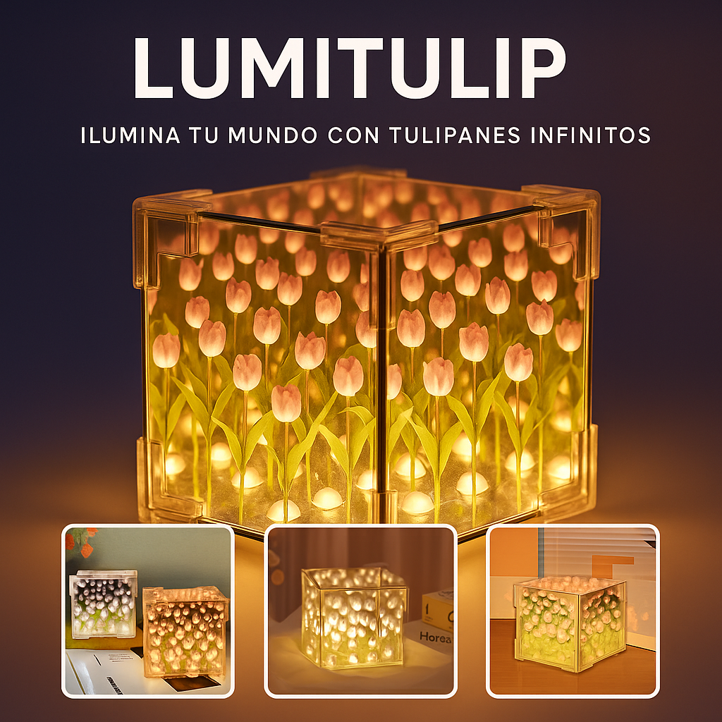 LUMITULIP® ILUMINA TU MUNDO CON TULIPANES INFINITOS