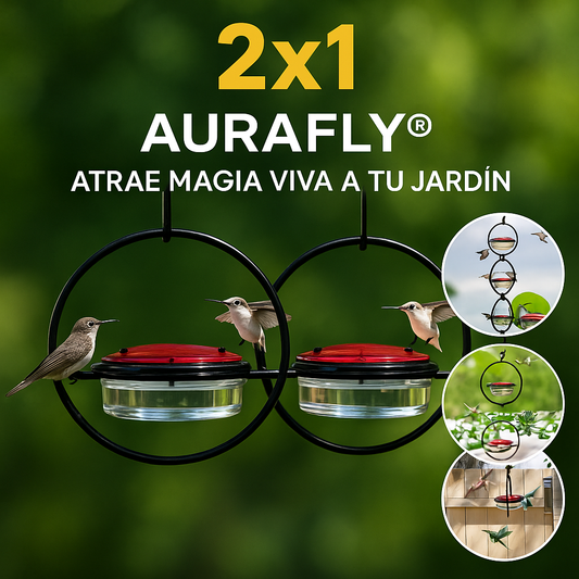 OFERTA 2X1 AURAFLY® ATRAE MAGIA VIVA A TU JARDIN