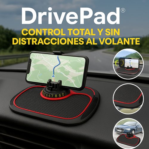 DRIVEPAD® CONTROL TOTAL Y SIN DISTRACCIONES AL VOLANTE